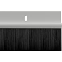 Stormguard - Burlete cepillo de PVC para puertas